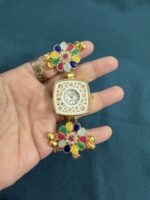 Women Dial & Bracelet Style Straps Analogue Watch -W17 - Image 3