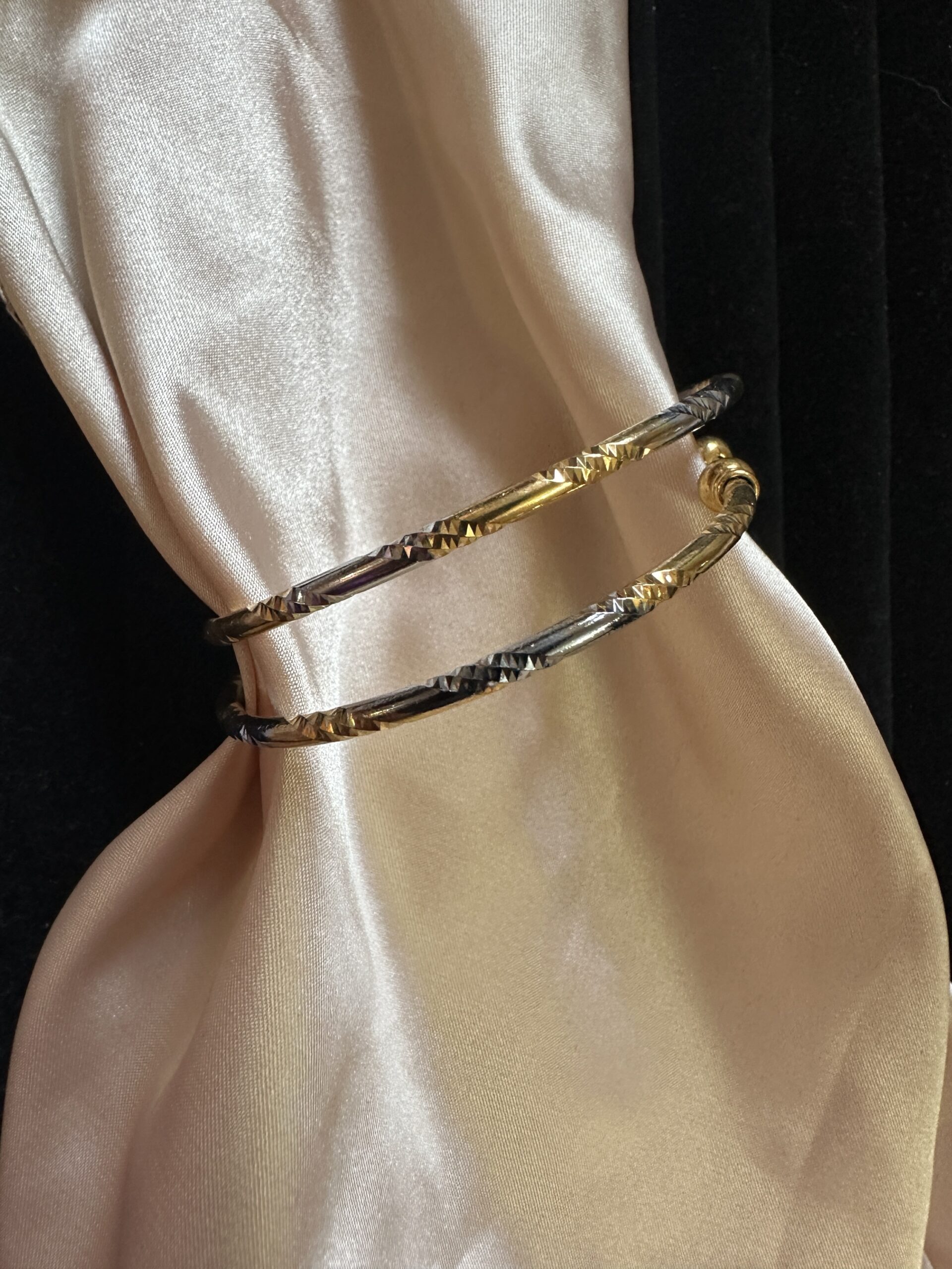 Daily Wear AD Bangles - Pair Of Two